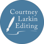 Courtney Larkin Editing Logo